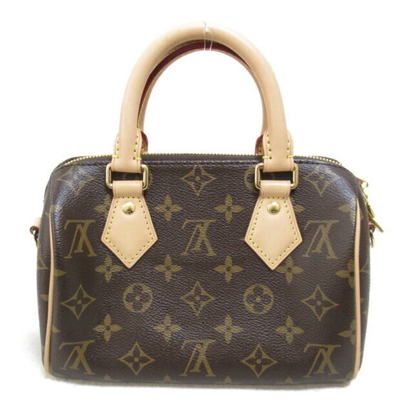 Louis Vuitton Speedy Bandouliere Shoulder Bag Monogram Brown - Picture 2 of 10